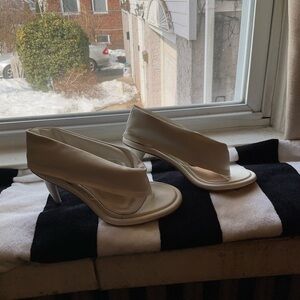 Chic Cream Women's Heels